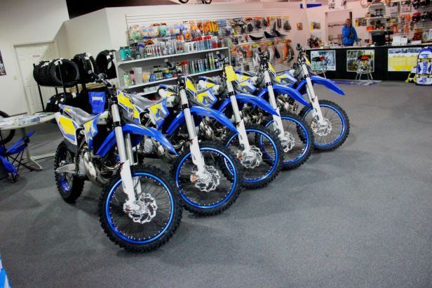 GDR has Husaberg models on the floor and ready to roll!